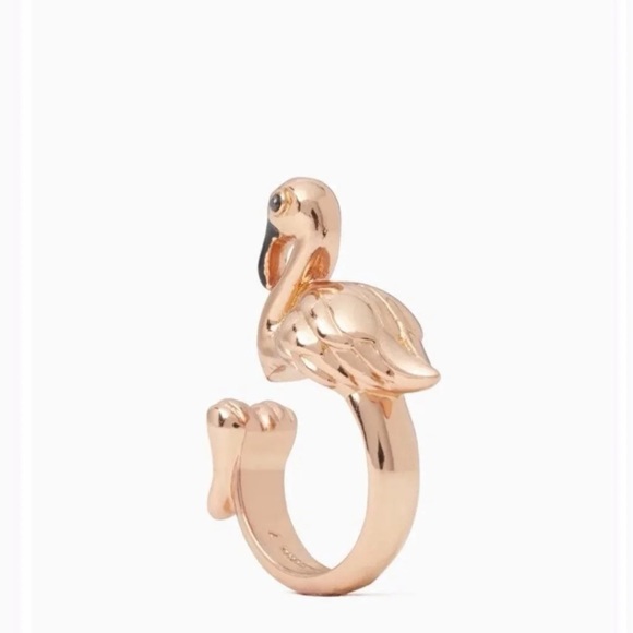 $88 Kate Spade ‘birds the word’ Flamingo Ring - Picture 6 of 6